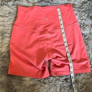 Lululemon Athletica Coral Bike Shorts